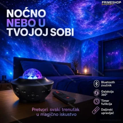 Zvezdani Projektor (sa Bluetooth Zvučnikom)