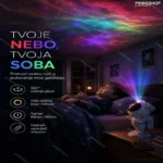 Zvezdano nebo Galaxy projektor Astronaut
