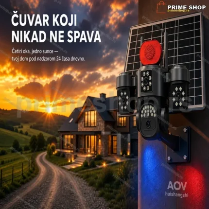 4g Solarna Kamera 4 Sociva Ptz Wifi 12x Zoom