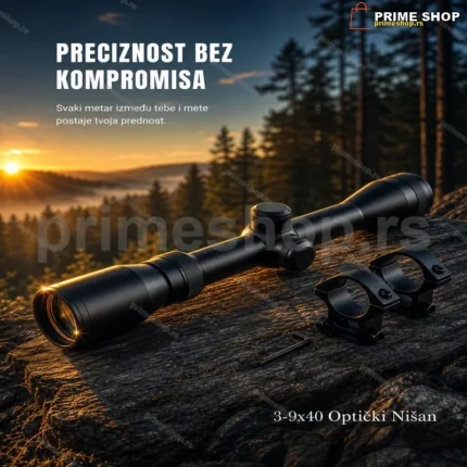 Airsoft optički nišan 3-9x40 EG sa držačima