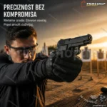Airsoft pištolj M17 metalne izrade + 500 kuglica