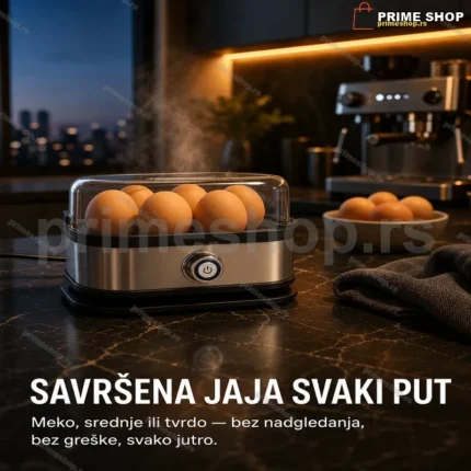 Aparat za kuvanje jaja — meko, srednje ili tvrdo kuvana jaja automatski