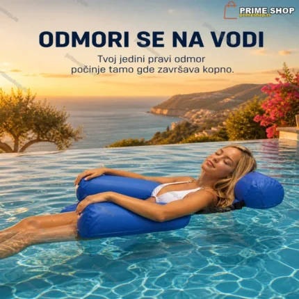 AquaLjuljaška – Plutajuća Ležaljka za Bazen, More i Reku