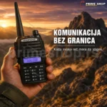 Baofeng UV-82 Toki Voki Radio Stanica – Domet do 5 km