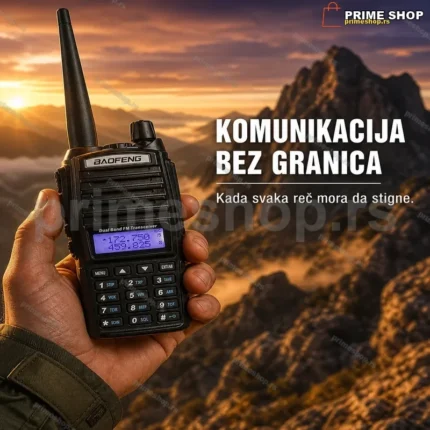 Baofeng UV-82 Toki Voki Radio Stanica – Domet do 5 km