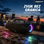 BoomBox 4 Mini bežični zvučnik 15W RGB LED osvetljenje