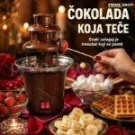 Čokoladna fontana na 3 sprata — 300-500g kapacitet, 30W