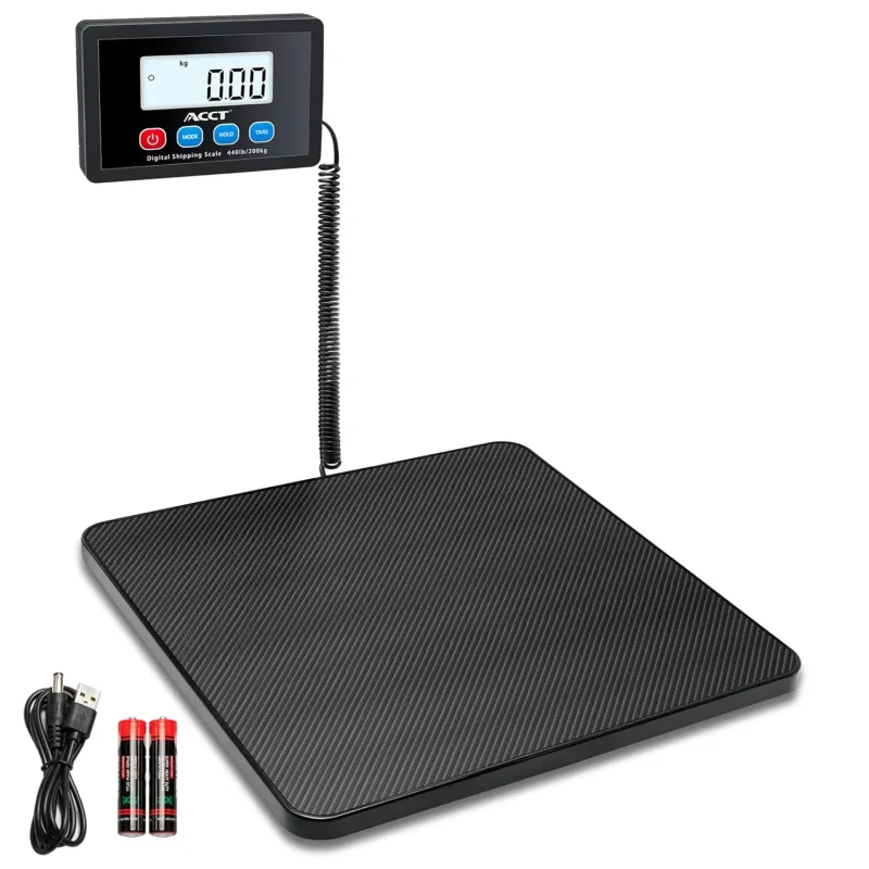 Digitalna paketna vaga 200 kg — LCD ekran na kablu poštanska vaga - prednja strana