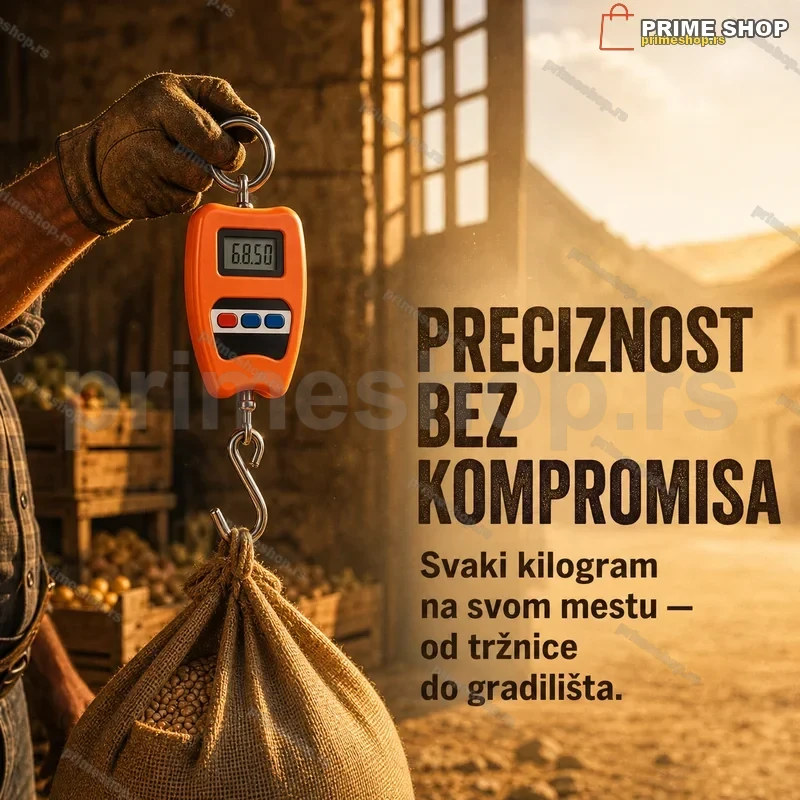 Digitalna Viseća Vaga do 200kg – Precizni Kantar za Merenje Tereta Digitalna Viseća Vaga do 200kg – Precizni Kantar za Merenje Tereta