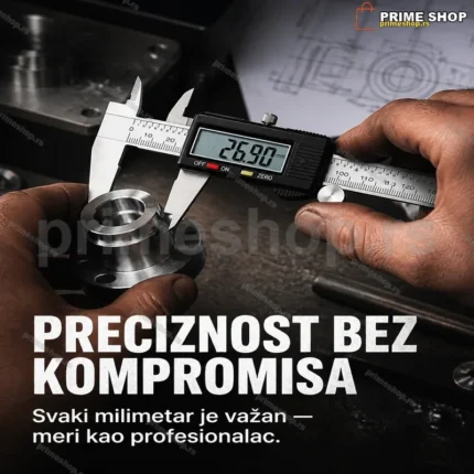 Digitalni Subler 0–150 mm | Precizno Merenje s LCD Ekranom