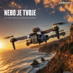 Dron AB-F06 sa kamerom i senzorom za izbegavanje prepreka