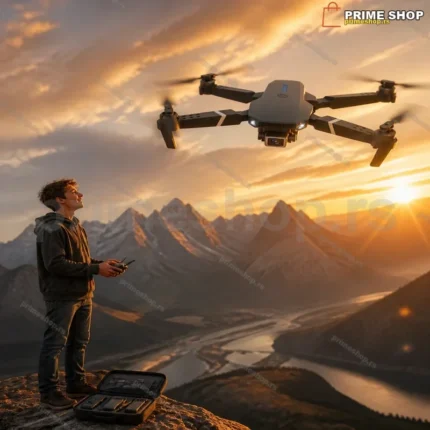 Dron E88 Pro sa 4K kamerom i daljinskim upravljanjem — set sa torbicom