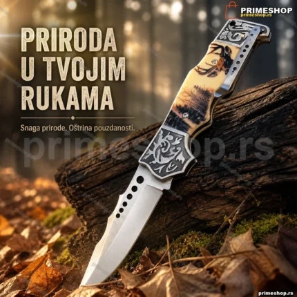 Džepni nož Animal sa dekorativnom drškom