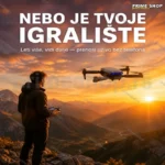 E99 Max Dron sa Ekranom – WiFi HD Kamera i Prenos Uživo bez Telefona