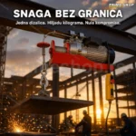 Električna Dizalica Vrabac 1000kg sa Žičnim Daljinskim Upravljačem