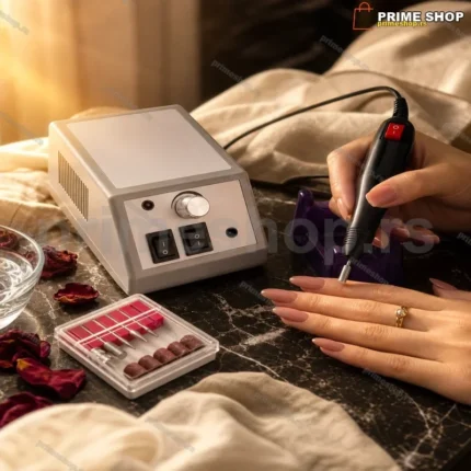 Električna Turpija za Nokte 10W – Profesionalna Bušilica s Podesivim Brojem Obrtaja