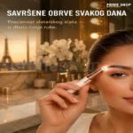 Epilator za obrve sa LED svetlom — bezbolno uklanjanje dlačica