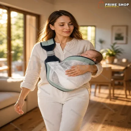Ergonomska mrežasta nosiljka za bebe 0–36 meseci