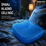 Ergonomski gel jastuk za spavanje – ostaje hladan tokom cele noći