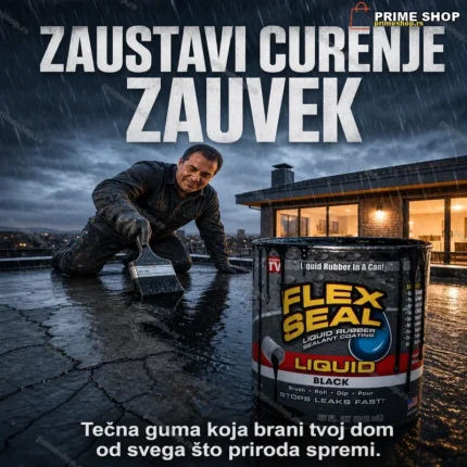 Flex Seal Tečna Guma – Vodootporni Premaz za Hidroizolaciju i Reparaciju