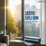 Folije za stakla na prozorima i vratima sa UV zaštitom