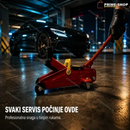Hidraulična Auto Dizalica Krokodilka 2t – Niskopostavljena Podna Dizalica