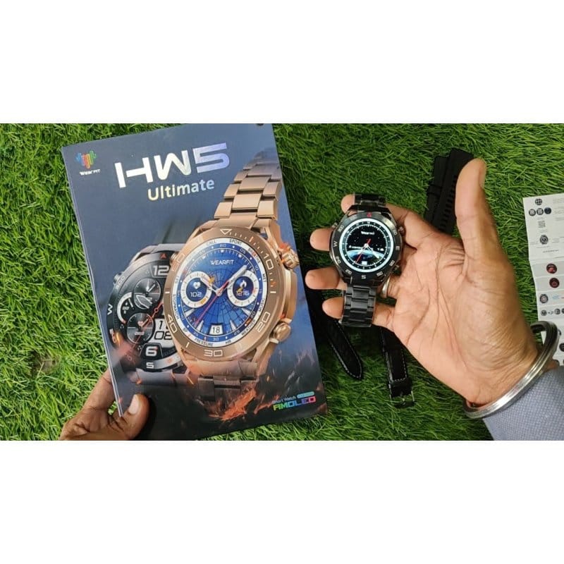 HW5 pametni sat sa ekranom visoke rezolucije HW5 pametni sat - prednja strana