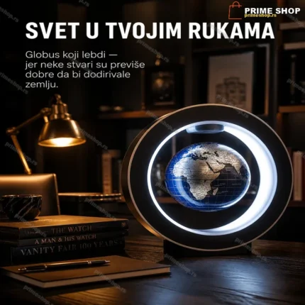Levitirajući globus — magnetni plutajući globus sa LED osvetljenjem