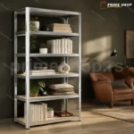 Metalna Montažna Polica 180×90×45 cm – 5 Nivoa, Nosivost 265 kg