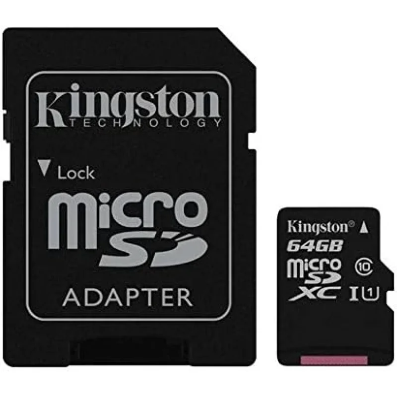 MicroSD kartica 64 GB klase 10 sa SD adapterom microSD 64 GB - u upotrebi