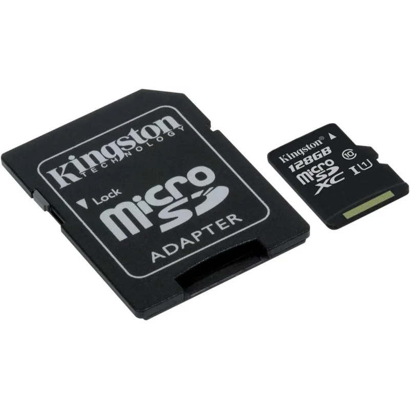 MicroSD memorijska kartica 128 GB klasa 10 sa adapterom microSD 128 GB - detalji