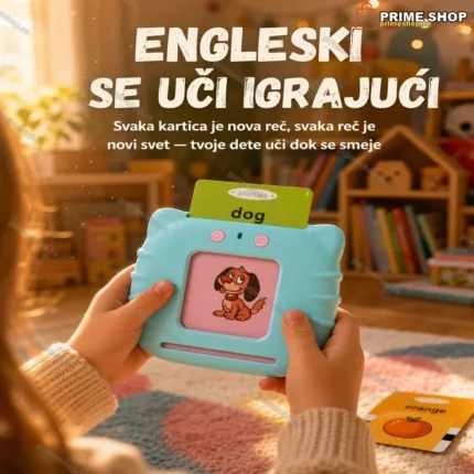 Mini mašina za učenje engleskog jezika za decu