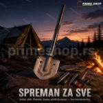 Multifunkcionalni Vojni Ašov — Taktički Alat za Outdoor i Preživljavanje