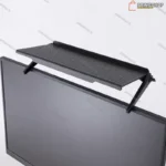 Podesiva polica za TV i monitor — bez bušenja, kači se na vrh ekrana