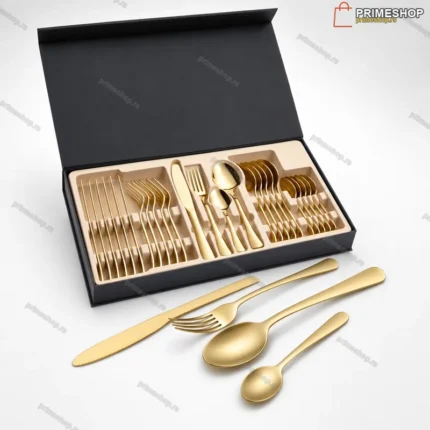 Premium Set Pribora za Jelo 24 Dela – Nerđajući Čelik za 6 Osoba