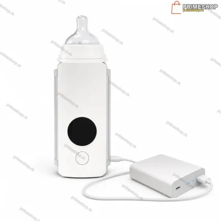 Prenosni USB Grejač za Flašice sa LCD Ekranom – Toplo Mleko za Bebe
