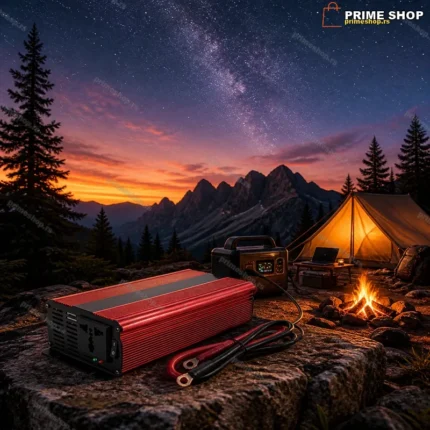 Pretvarač Napona 12V na 220V – 1500W Inverter za Kampovanje i Vikendice