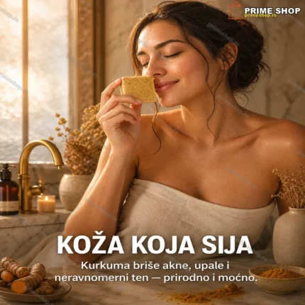 Prirodni sapun od kurkume za čistu i ujednačenu kožu