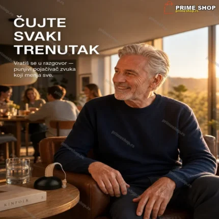 Punjivi slušni aparat — osobni pojačivač zvuka