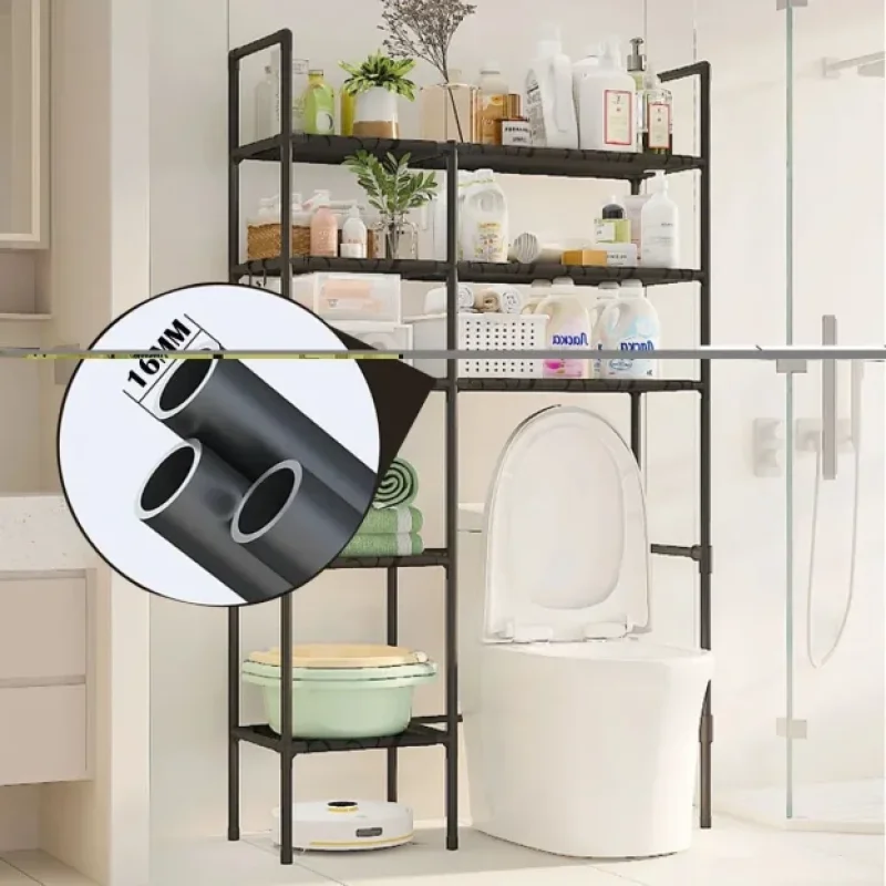Samostojeća polica za WC — organizator za kupatilo polica za WC - detalji