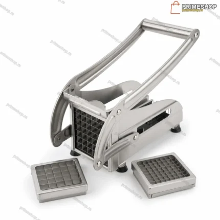 Sečko za pomfrit sa dva sečiva od nerđajućeg čelika — 4x4 mm i 8x8 mm