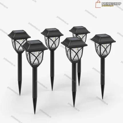 Set od 6 SOLARNIH baštenskih LED lampi fenjera