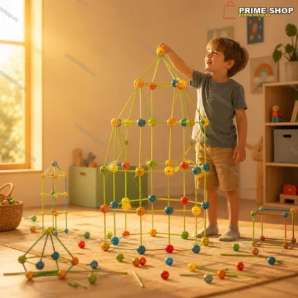Set za izgradnju magične tvrđave — kreativna igračka za decu