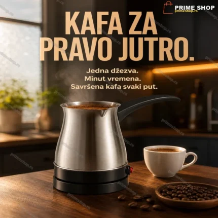 Sinbo Električna Džezva za Kafu — Nerđajući Čelik, Brza Priprema