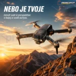 Sklopivi dron sa optičkim senzorom i kamerom za vazdušnu fotografiju