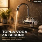 Slavina za Sudoperu sa Tušem i Trenutnim Zagrevanjem 3000W