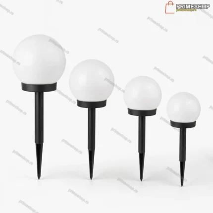 Solarne lampe za dvorište i baštu set 4 komada