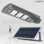Solarni LED Reflektor Stubni 120W sa Daljinskim – Autonomno Osvetljenje - prednja strana