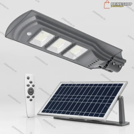 Solarni LED Reflektor Stubni 120W sa Daljinskim – Autonomno Osvetljenje