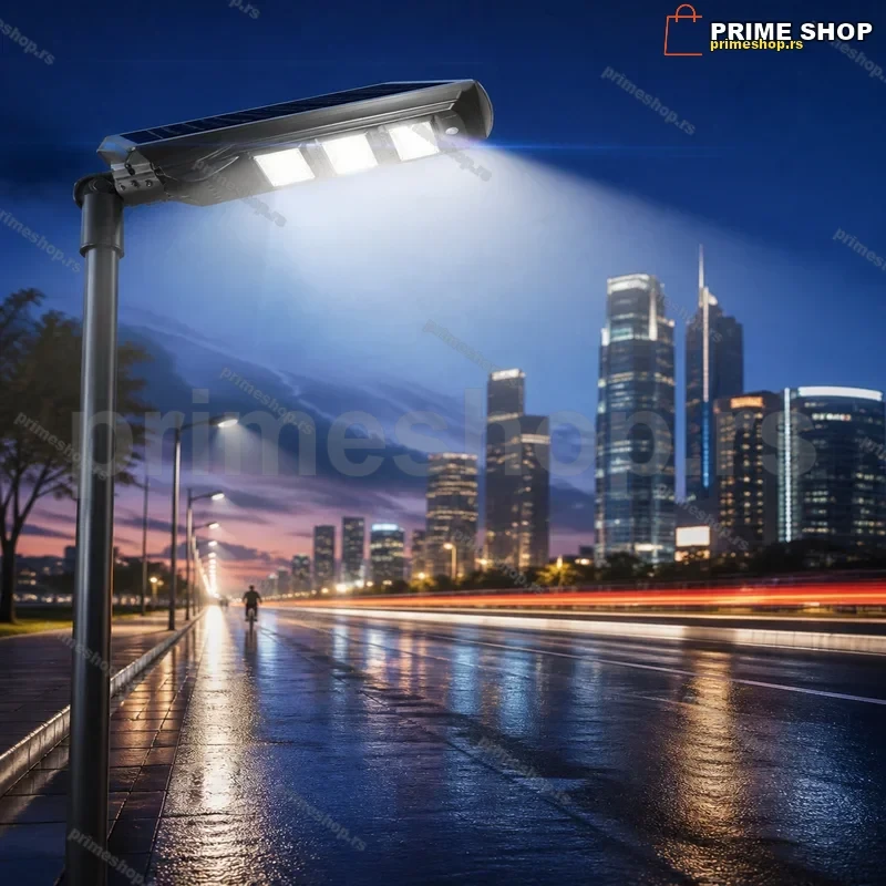 Solarni LED Reflektor Stubni 120W sa Daljinskim – Autonomno Osvetljenje Solarni LED Reflektor Stubni 120W sa Daljinskim – Autonomno Osvetljenje
